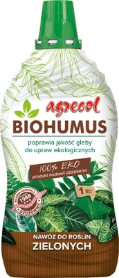 Zdjęcie produktu dla Biohumus Nawóz do roślin zielonych AGRECOL 1L
