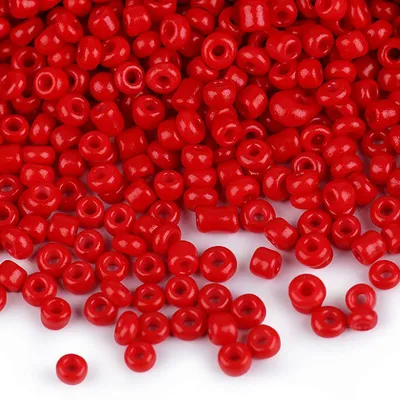 Produktbild von 50g Rocailles Glasperlen 2mm Rocaillesperlen Perlen fädeln Schmuck basteln