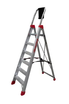 Produktbild von Lady6 Leiter, Aluminium Professional 6 Stufen - Dr Lady6