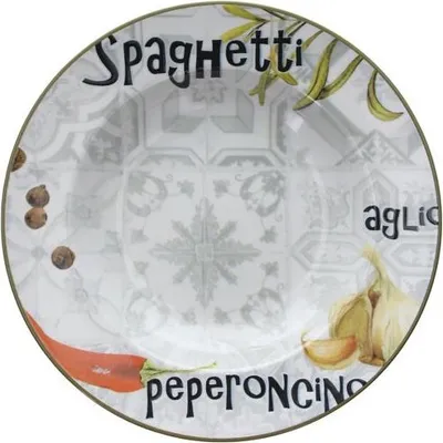 Produktbild von 6 Pasta-Teller 29 cm - Spaghetti - Tognana