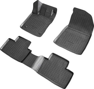 Zdjęcie produktu dla 3D gumowe dywaniki pasujące do Renault Captur II | rok produkcji od 2019> | idealnie dopasowane z krawędzią