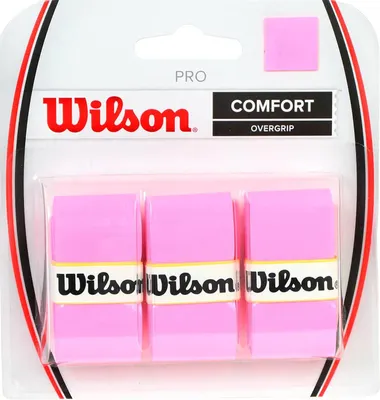 Obrázok produktu pre Wilson - Pútko na raketu "Pro Comfort" 3-Pack MR2261 (jedna veľkosť) (ružová)