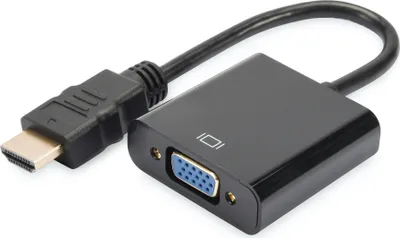 Immagine prodotto di DIGITUS HDMI-Konverter HDMI-A     -> VGA(D-Sub) schwarz