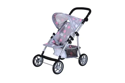 Produktbild von Puppenbuggy Liba - star grey pink