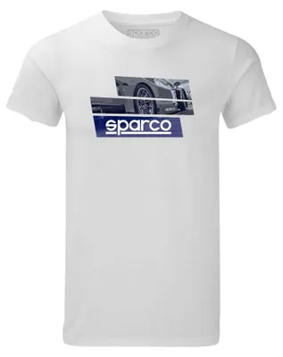 Obrázek produktu pro Tričko Sparco Track bílé velikosti XL