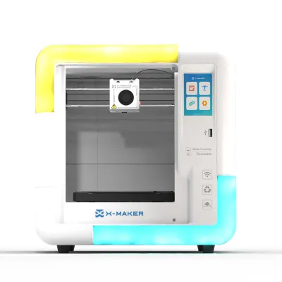 Obrázok produktu pre 3D tlačiareň X-Maker pre deti a začiatočníkov so súpravou X-Racer Creation Set, bezrovnávacím tlačovým lôžkom, tlačou cez WLAN, tichou prevádzkou s vysokou presnosťou a používaním aplikácií