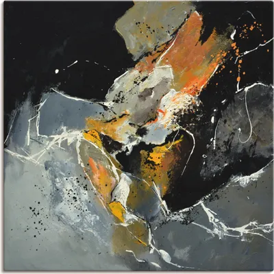 Produktbild von ARTland Leinwandbild Abstrakt XV Größe: 70x70 cm