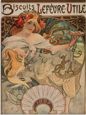 Produktbild von ARTland Glasbild Kalenderillustration für Lefèvre-Utile Größe: 60x80 cm