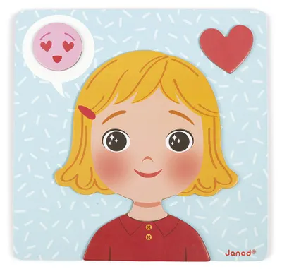 Produktbild von Janod Magnetspiel Emotionen - Lernspielzeug für Kinder