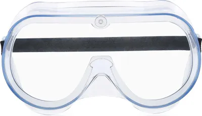 Immagine prodotto di 1 paio di occhiali protettivi unisex in silicone antivento, antipolvere, antiappannamento e traspiranti