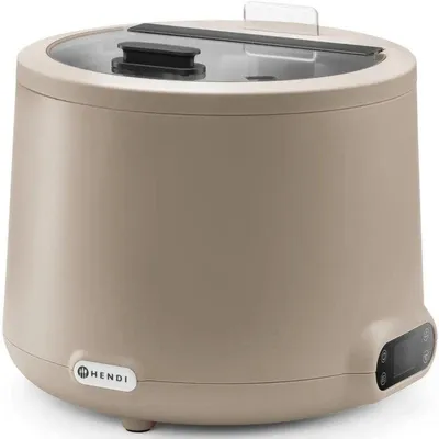 Immagine prodotto di Pentola per zuppe elettrica e bollitore per zuppe con controllo digitale e sistema di riscaldamento a bagnomaria, capacità 8 litri, 500 W