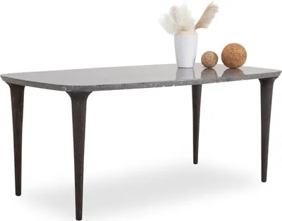 Produktbild von Esstisch SANSIBAR TORNBY BHT 180x76x100 cm grau Esszimmertisch