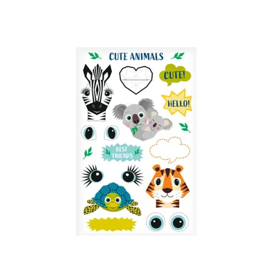 Immagine prodotto di Herlitz 50040278 Herlitz Foliensticker Cute Animals