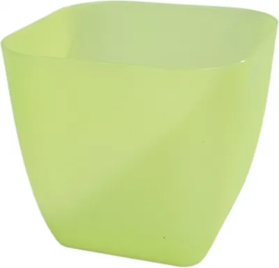 Zdjęcie produktu dla Nohel Garden Osłona na doniczkę CATLEA SQUARE plastikowa 24x24x21cm