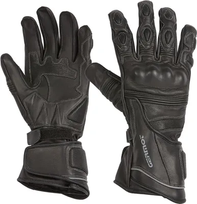 Produktbild von Germot Herren Motorradhandschuhe Corona, Schwarz , XS