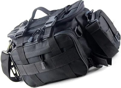 Zdjęcie produktu dla Torba na sprzęt wędkarski Torba do przechowywania sprzętu wędkarskiego Organizer Torba na talię Torebka na ramię