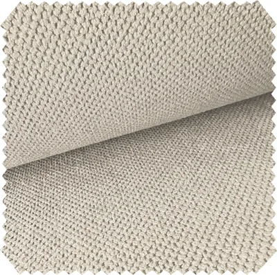 Produktbild von novely® CURTIS - Schwer Entzündbarer Möbelstoff - Wasserabweisender Polsterstoff mit Wabenstruktur - Pflegeleicht Meterware 1lfm - Farbe: 09 Creme