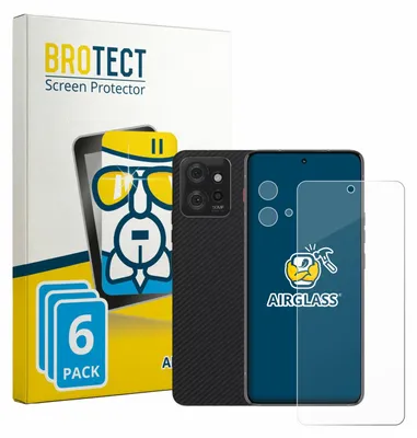 Produktbild von 6x BROTECT Schutzglas für Motorola ThinkPhone (Display+Kamera) Schutzfolie Panzer Folie Glas Display Schutz klar