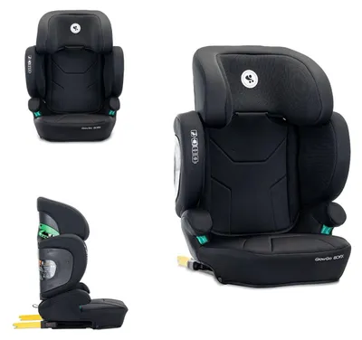 Produktbild von Lorelli Kindersitz Growgo Isofix i-Size 100x150cm Isofix klappbar Kopfstütze schwarz