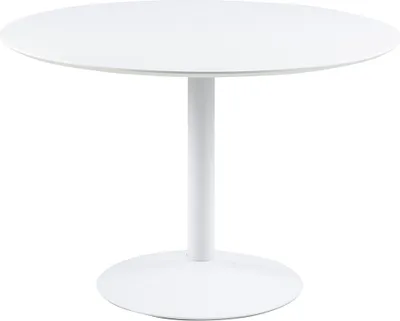 Produktbild von Smuk Esstisch Ø 110 cm Lathan Weiß
