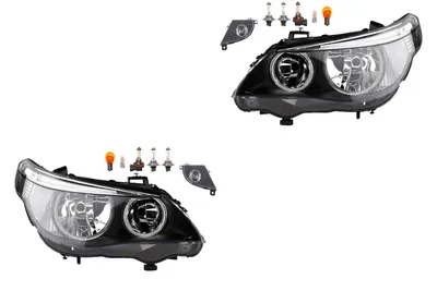 Produktbild von Scheinwerfer Satz passend für BMW 5er E60 E61 07/03-03/07 H7 +Nebel+Leu. 63127165561 63126910777 6910777 7165561 63127165562 6312691077 Johns