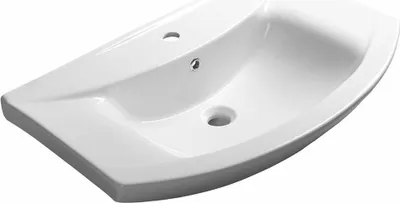 Immagine prodotto di Lavabo ZERO in Vetroceramica 75x48,5 cm, bianco