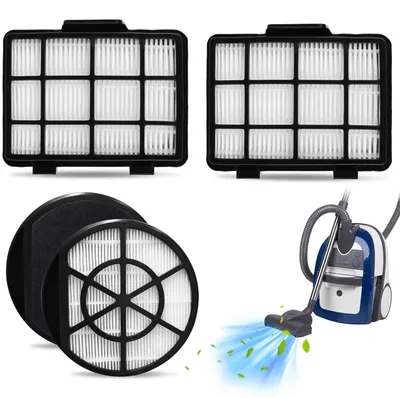4er Filter-Set für Bosch BBZ152EF 2 Staubsauger