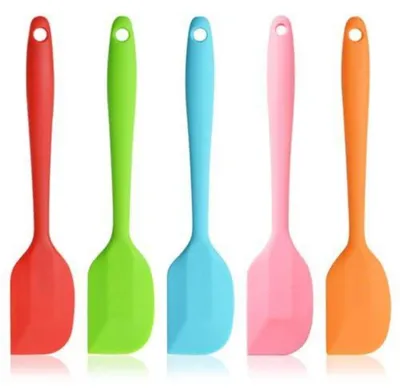 Obrázek produktu pro Silikonová stěrka na těsto, 28 cm, vícebarevná, 5 kusů