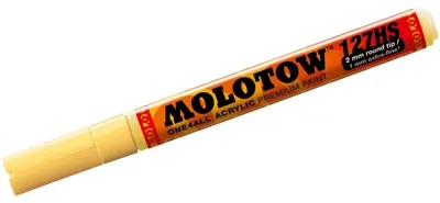 Immagine prodotto di Molotow Pennarello acrilico ONE4ALL ACRYLIC 127HS 2 mm, n. 115, pastello vaniglia