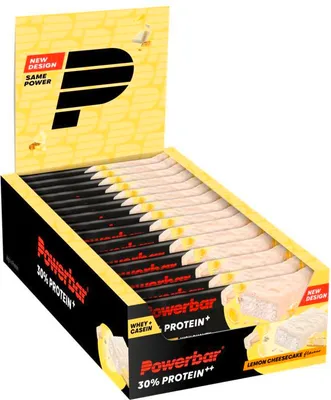 Zdjęcie produktu dla PowerBar Protein Plus 30%, 55 g, Białko kazeinowe, Proteiny sojowe, Białko serwatkowe, 188 kcal, 341 kcal, 790 kJ, 1436 kJ