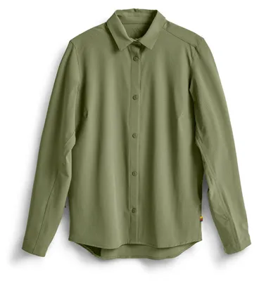 Productafbeelding van Fjällräven dameszonbeschermingsshirt, groen, maat XL