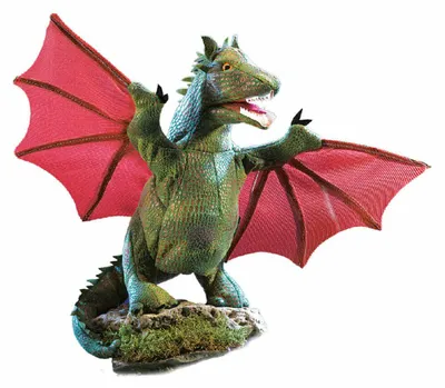Produktbild von Folkmanis Winged Dragon, Handpuppe, Tier, 1 Stück(e)