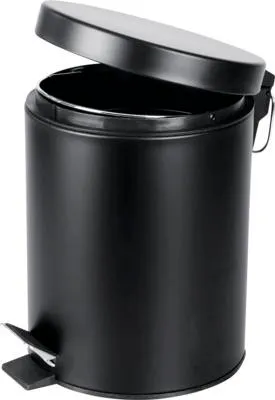 Obrázek produktu pro Odpadkový koš nášlapný 5 l černý
