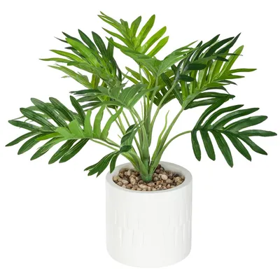 Zdjęcie produktu dla Sztuczny kwiat w donicy - palma ETNIK, 29 cm
