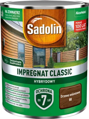 Obrázek produktu pro Classic Imprägnieren Kirschbaum 0,75L Sadolin 60720072 Sadolin Classic ""88