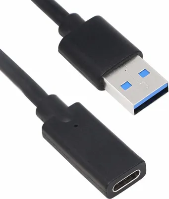 Produktbild von P36 USB C Buchse auf USB 3.0 Stecker Kabel Adapter 100cm für PC Computer Laptop