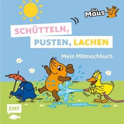 Produktbild von Die Sendung mit der Maus - Schütteln, pusten, lachen - Mein Mitmachbuch