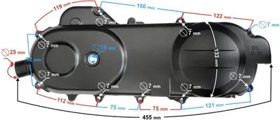 Produktbild von Motorabdeckung DRIVE 430 SCOOTER CHELLENGER 2