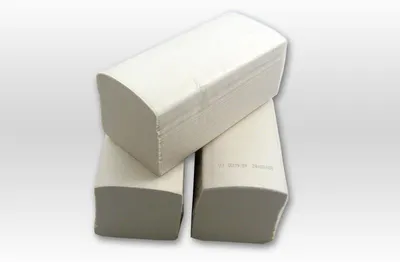Produktbild von Papierhandtuch 25 x 23cm 2 lagig hochweiß V-Falz 150 passend Tor
