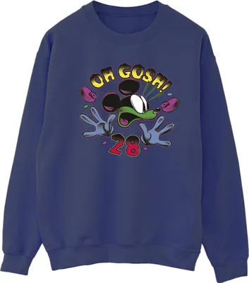 Produktbild von Disney - "Oh Gosh" Sweatshirt für Damen BI29155 (XXL) (Marineblau)