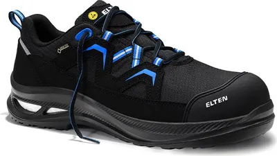 Produktbild von Elten Sicherheitshalbschuh FRY XXG Pro GTX black-blue Low ESD S3 HI CI, Gr. 43