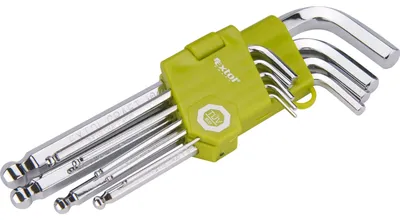 Produktbild von EXTOL CRAFT L-klíče šestihran, sada 9ks, 1,5-10mm, 66001