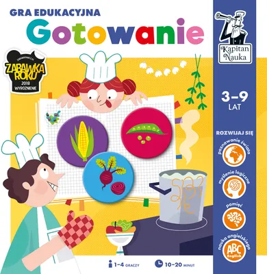 Obrázek produktu pro Kapitan Nauka Gra Edukacyjna Gotowanie