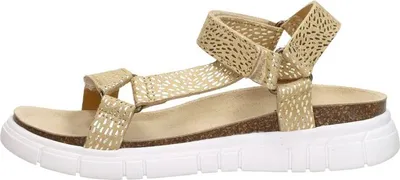 Image de KEQ Meiden Sandalen Meiden Sandalen - Goudkleur - Maat 30