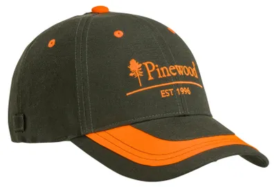 Produktbild von Pinewood 9294 2-Color Cap Moosgrün/Orange (192)