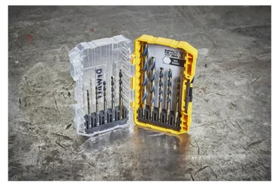 Produktbild von DEWALT Metallbohrer-Set HSS-G 10-tlg. Sechsk.