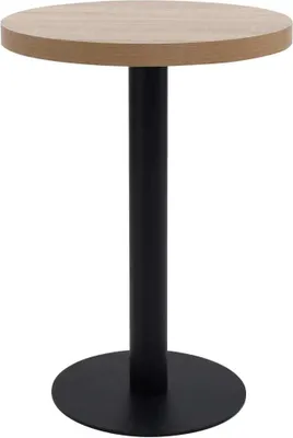 Zdjęcie produktu dla Maison Exclusive - Stolik bistro, jasnobrązowy, 60 cm, MDF