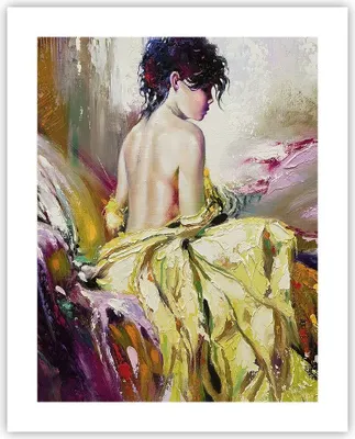 Produktbild von Poster - Poster ohne Rahmen - Frau Modell - 40x50 cm - Wand Bild - Wanddeko - Wandbilder - Kunstposter - Wandposter - Bilder - Kunstdruck - Wanddekoration - Wandbild - P2XPA40x50-3524