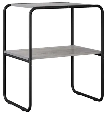 Obrázek produktu pro vidaXL Konzole, šedá, Sonoma, 80 x 42,5 x 70 cm, dřevotřísková deska