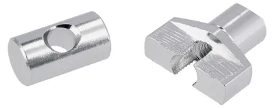 Produktbild von Mutter für Bremsstange, Aluminum, Silber eloxiert - für Simson S50, S51, S70, S53, S83, KR51/2, SR50, SR80